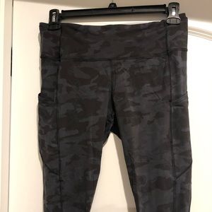 LuLuLemon camo leggings